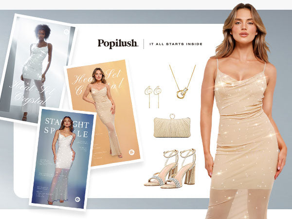 Glamorous Gold Sparkle Shapewear Dress: Styling Inspiration for a Dazzling Look