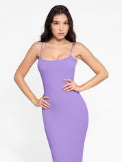 Popilush® Shaping Slip Dress The Shapewear Dress Slip Maxi