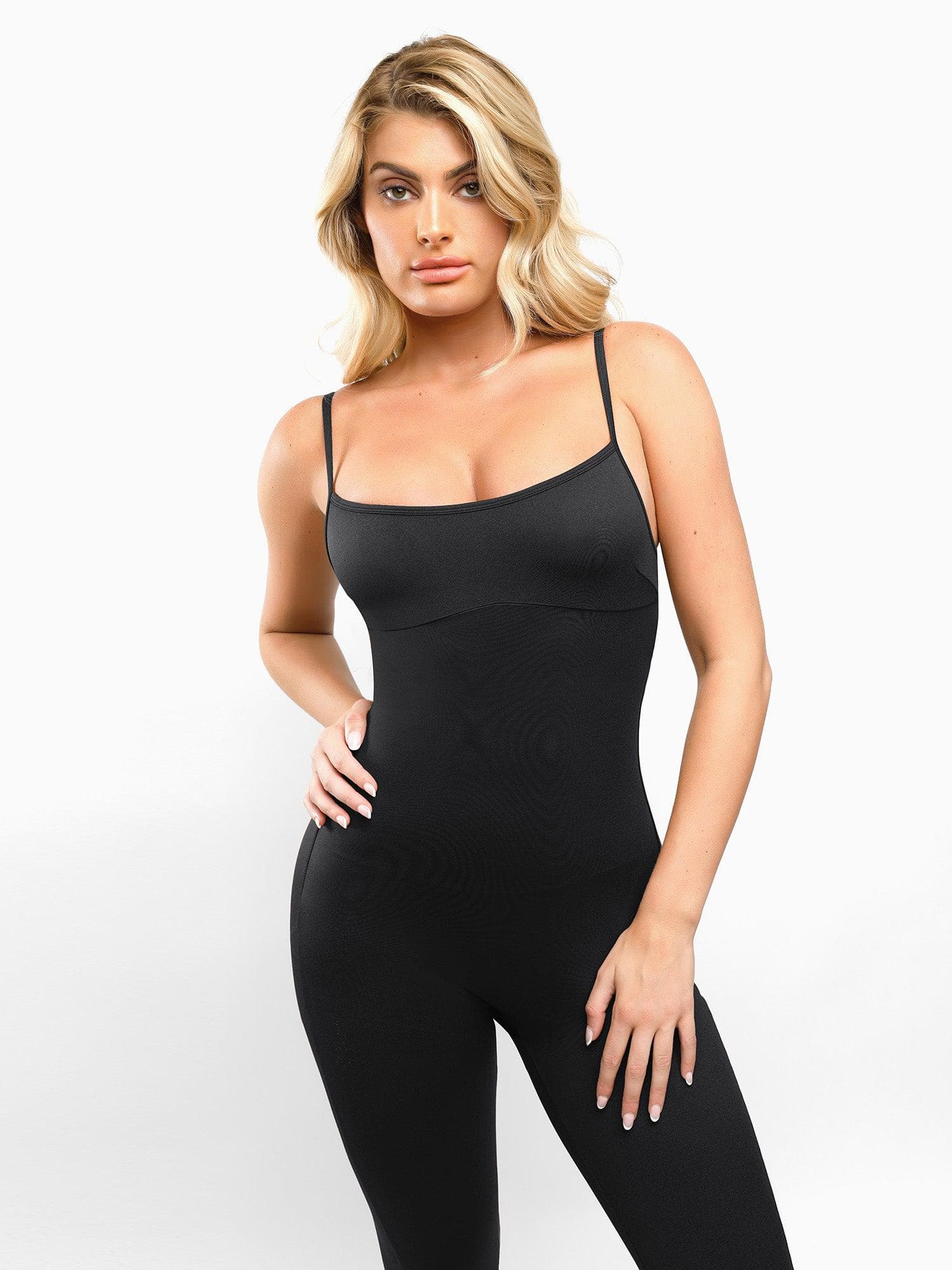 Popilush® Yoga Gym One Piece Workout Jumpsuit Summer Outfits The Shapewear Jumpsuits One Piece Thigh Slimming