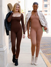 The Shapewear Jumpsuit U-Neck One Piece Thigh Slimming