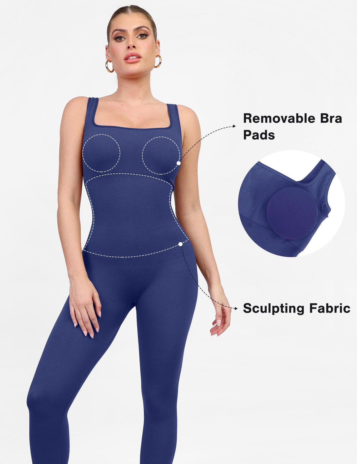 Affiliate Deal The Shapewear Coverall Sport Seamless Square Neck