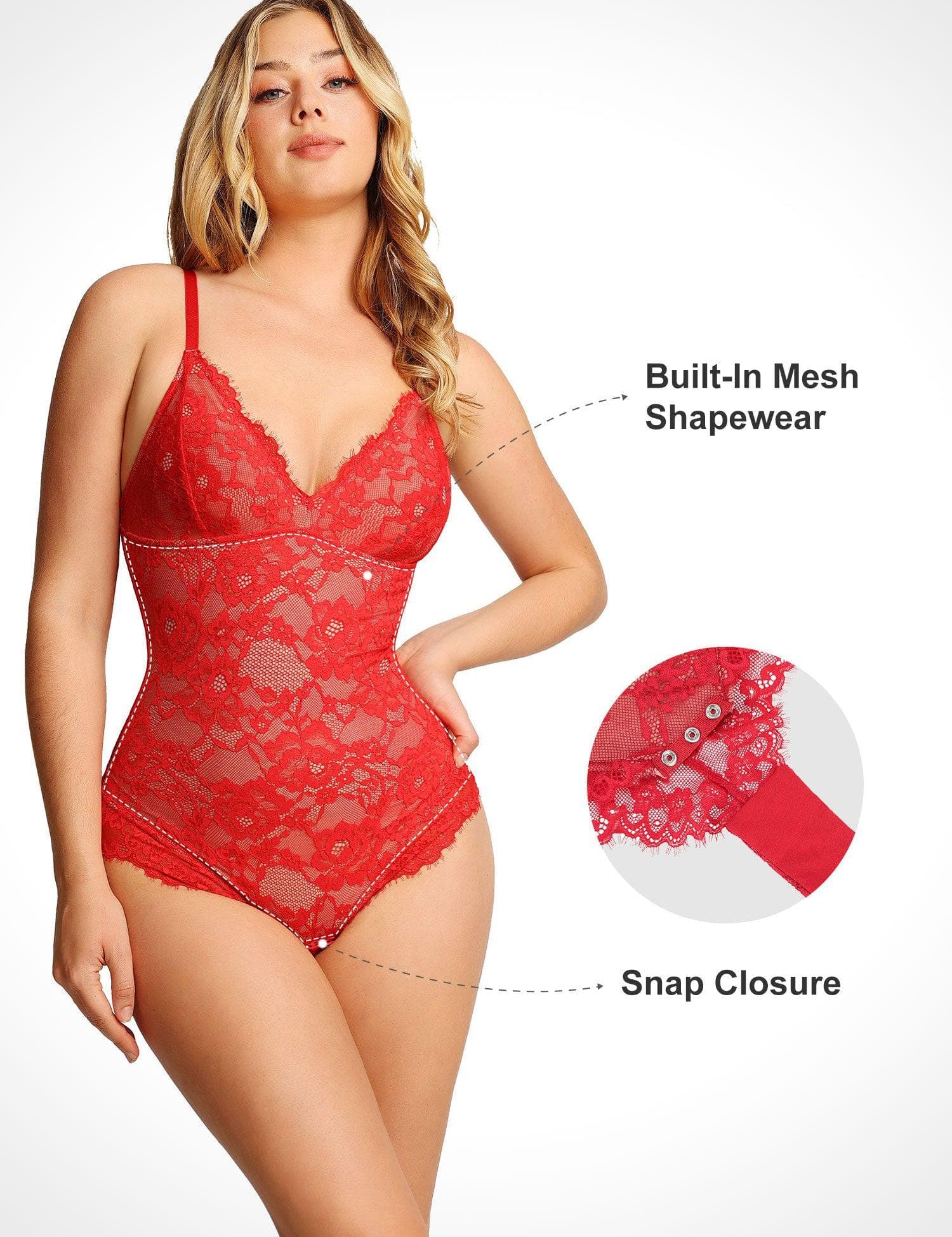 matching sets collection Shapewear Full Lace Bodysuit Midi Workwear Skirt Set