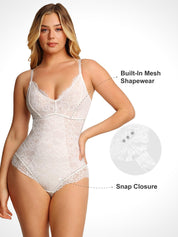 matching sets collection Shapewear Full Lace Bodysuit Midi Workwear Skirt Set