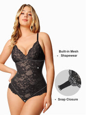 matching sets collection Shapewear Full Lace Bodysuit Midi Workwear Skirt Set