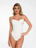 New arrivals White / XS Shapewear Hourglass Corset Bust Draping Bodysuit