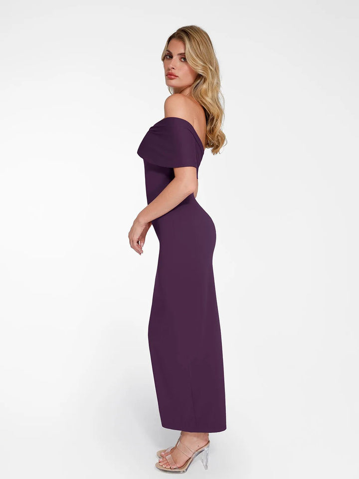 New arrivals Shapewear Off-the-Shoulder Slim Column Maxi Dress