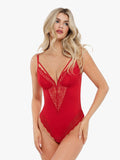 New arrivals Shapewear V-Neck Crisscross Tummy Control Lace Bodysuit