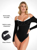 New arrivals The Shapewear Bodysuit Long Sleeve Cold Shoulder