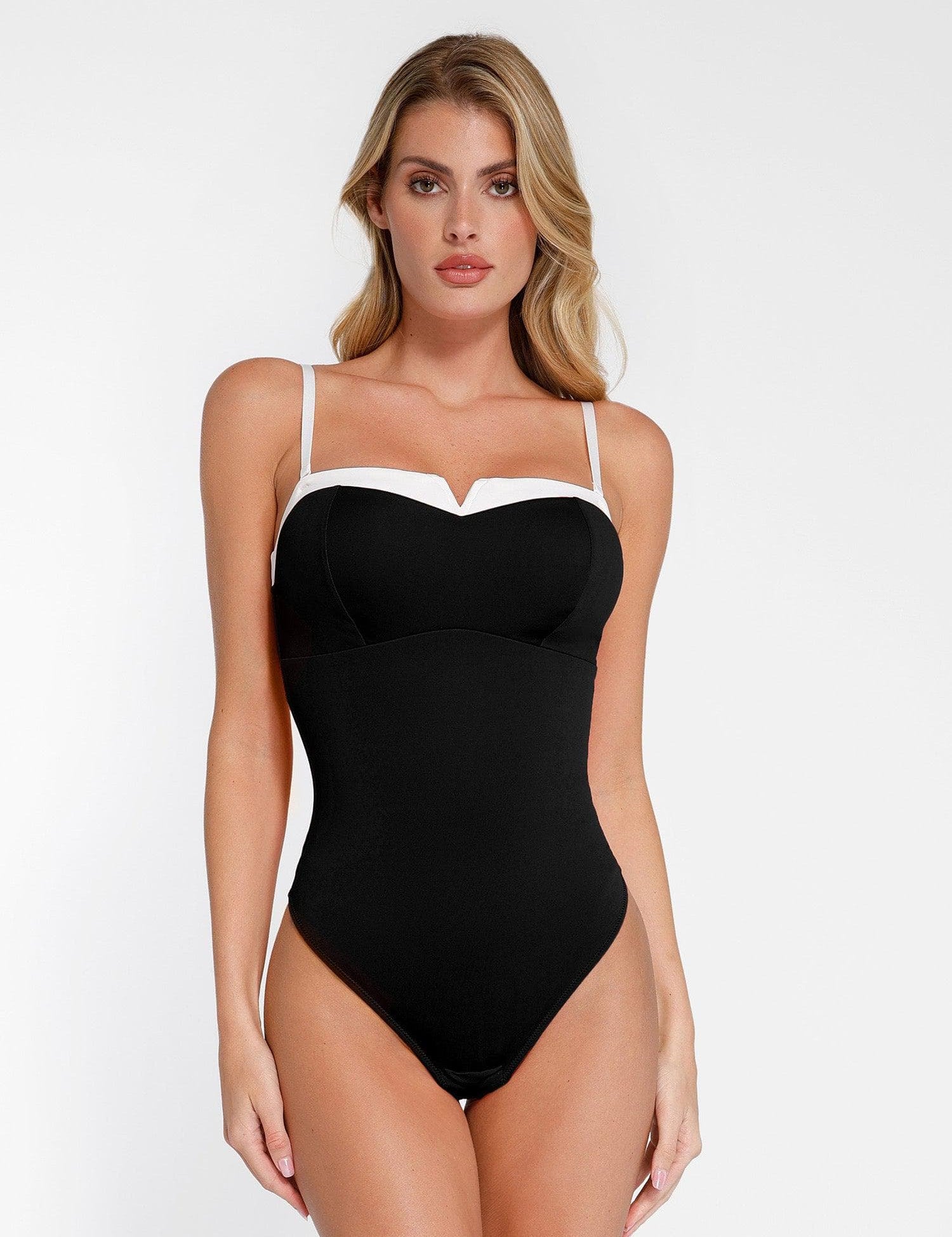  XS The Shapewear Bodysuit with Contrast Trim