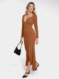 New arrivals The Shapewear Dress Long Sleeve Mermaid Hem Lace Maxi