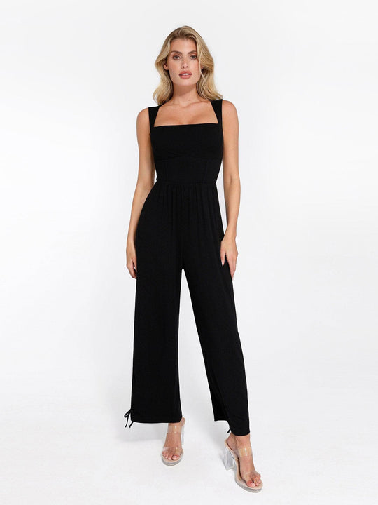 New arrivals Black / S The Shapewear Jumpsuit with Adjustable Trouser Legs