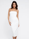 Popilush? Bluetag Built-In Shapewear Tube Maxi Dress