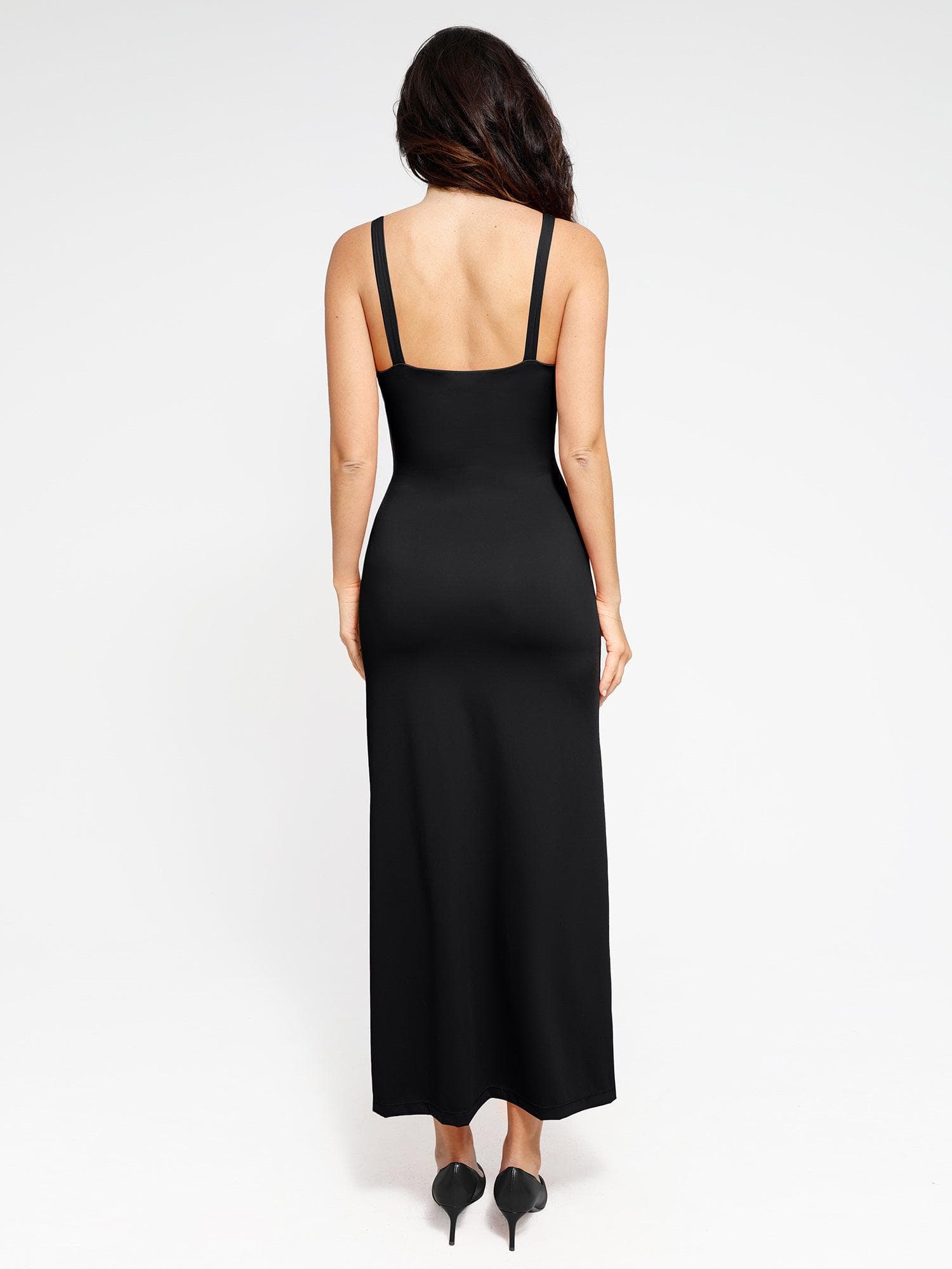 Popilush® Bodycon Summer Dress Low Back Built-in Shapewear Backless Dress or Jumpsuit