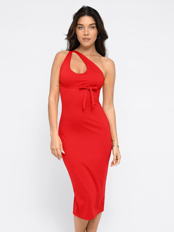 Popilush Bodycon Summer Dress Low Back Built-in Shapewear Backless Dress or Jumpsuit