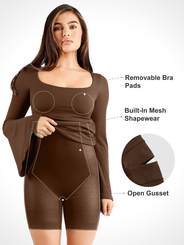 Love this bodysuit from @Popilush Has built in shapewear + bra ✓✓ We