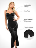 Popilush Formal Bodycon Party Summer Dress Built-in Shapewear Corset Style Maxi Dress Or Thong Bodysuit