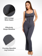 Popilush Denim Shaper & Dress Built-In Shapewear Denim Bodysuit Or Dress Or Jumpsuit