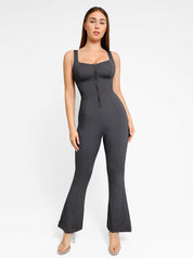 Popilush Denim Shaper & Dress Built-In Shapewear Denim Bodysuit Or Dress Or Jumpsuit