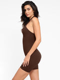 Popilush® Hanging-Neck One Piece Shapewear Romper