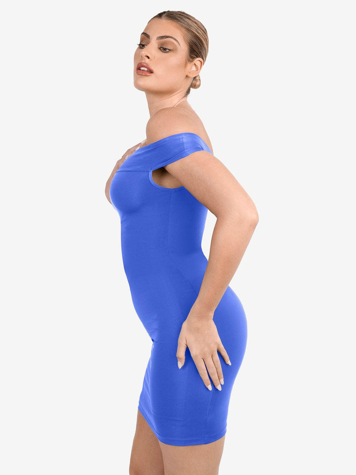 Popilush? Built-In Shapewear Off Shoulder Dresses