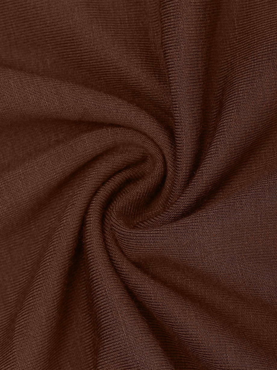 Fabric in micro modal - brown