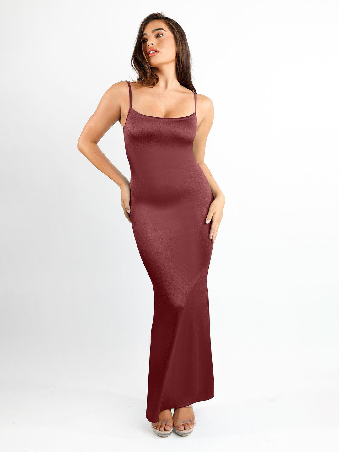 Popilush? Built-In Shapewear Shine Dress Or Bodysuit