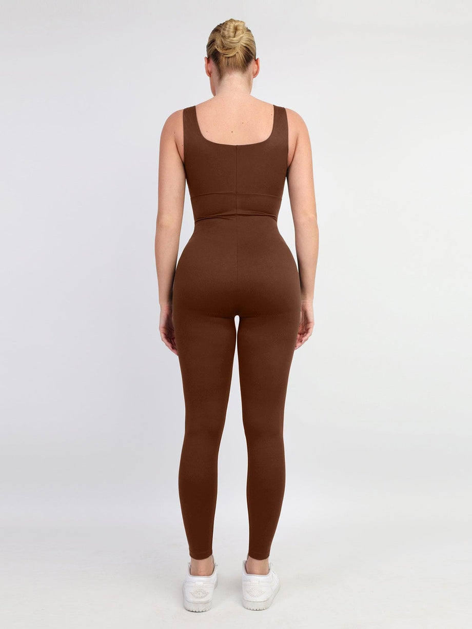 Jumpsuit with Built-In Bra