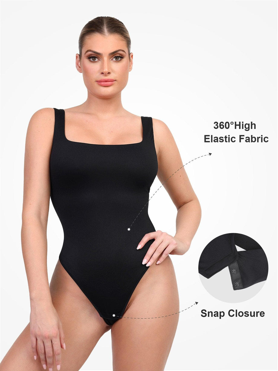 CloudSense Seamless Thong Snatched Bodysuits - For Active Women