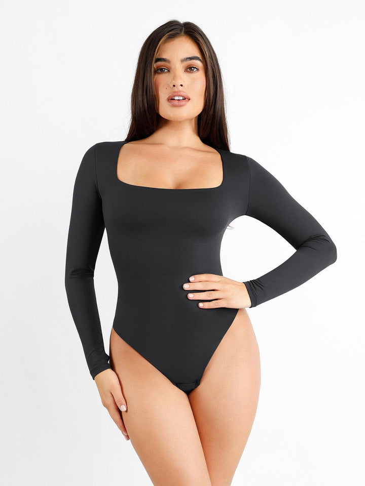 Popilush? CloudSense Seamless Long-Sleeve Bodysuits