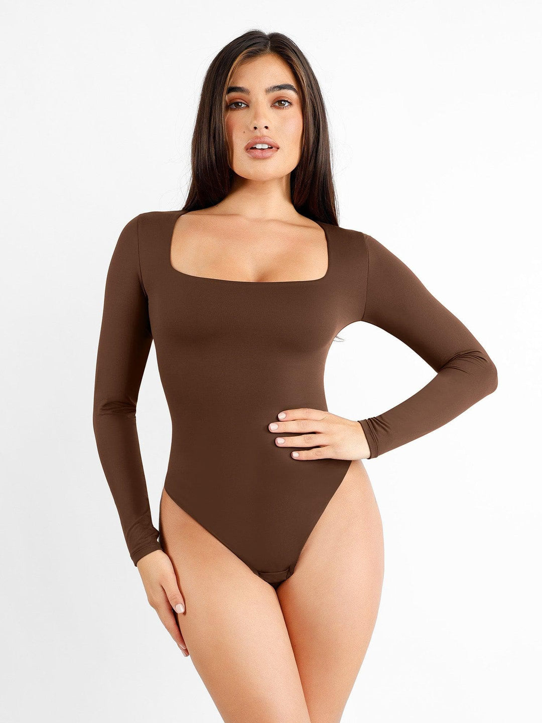 Popilush? CloudSense Seamless Long-Sleeve Bodysuits