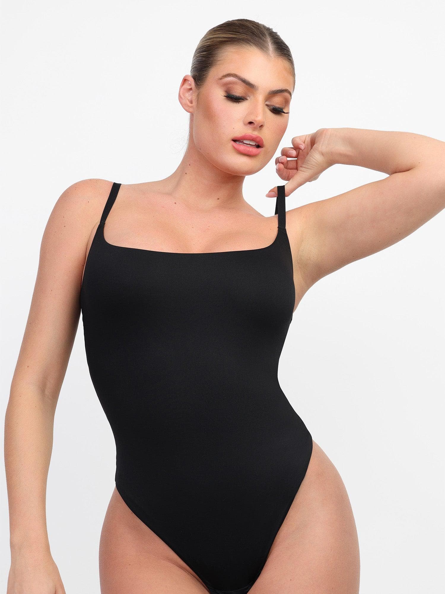 Buy SPANX® Suit Yourself Ribbed Mock Neck Tummy Control Bodysuit from Next  Belgium