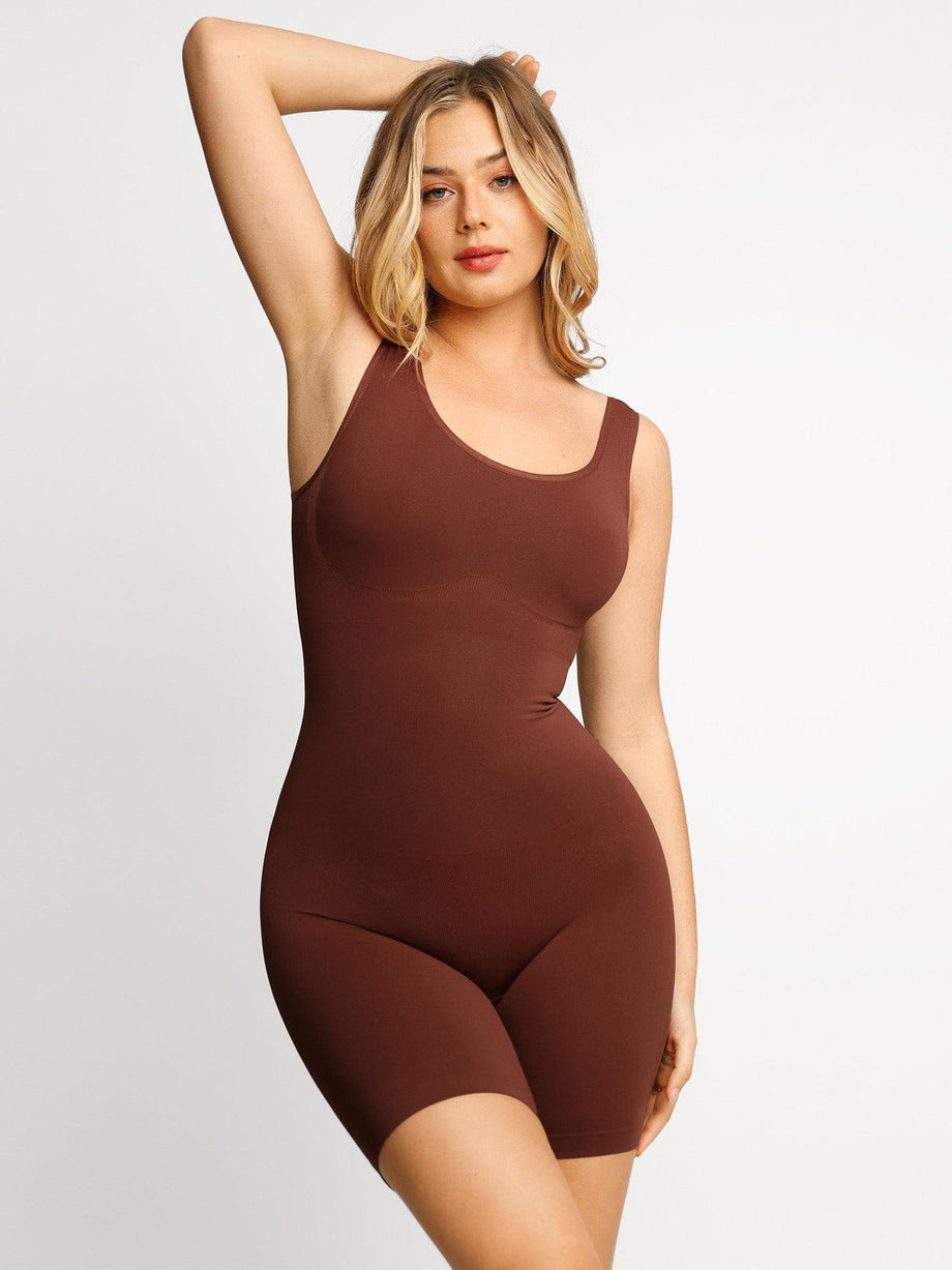Bodysuit for woman tummy control shapewear seamless sculptin thong body  shape tan top at  Women's Clothing store