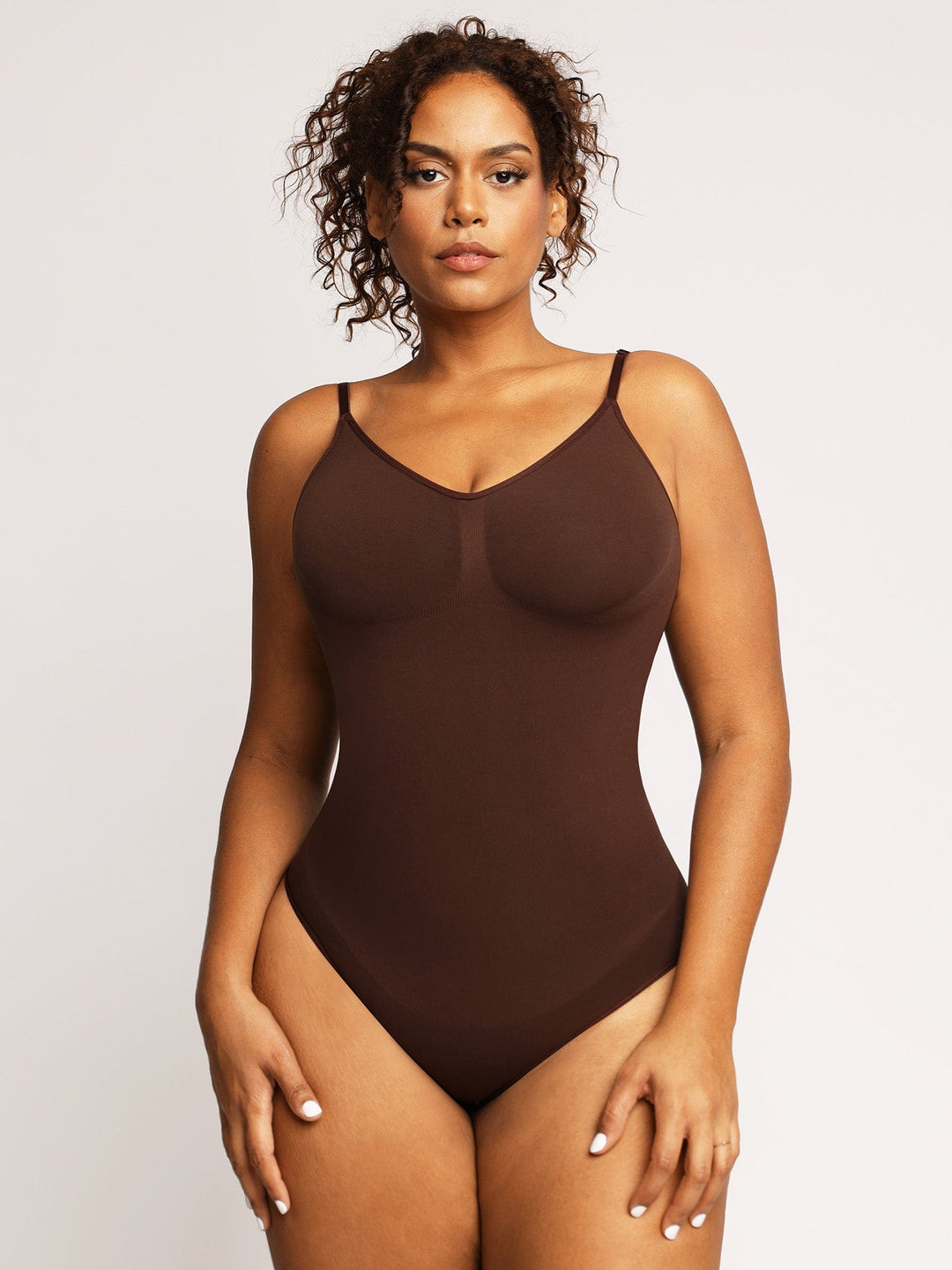 Popilush Low Scoop Back Thong Slimming Bodysuit