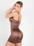 Popilush Shaper & Dress Tummy Control Metallic Shiny Shapewear Romper Or Dress Or Jumpsuit