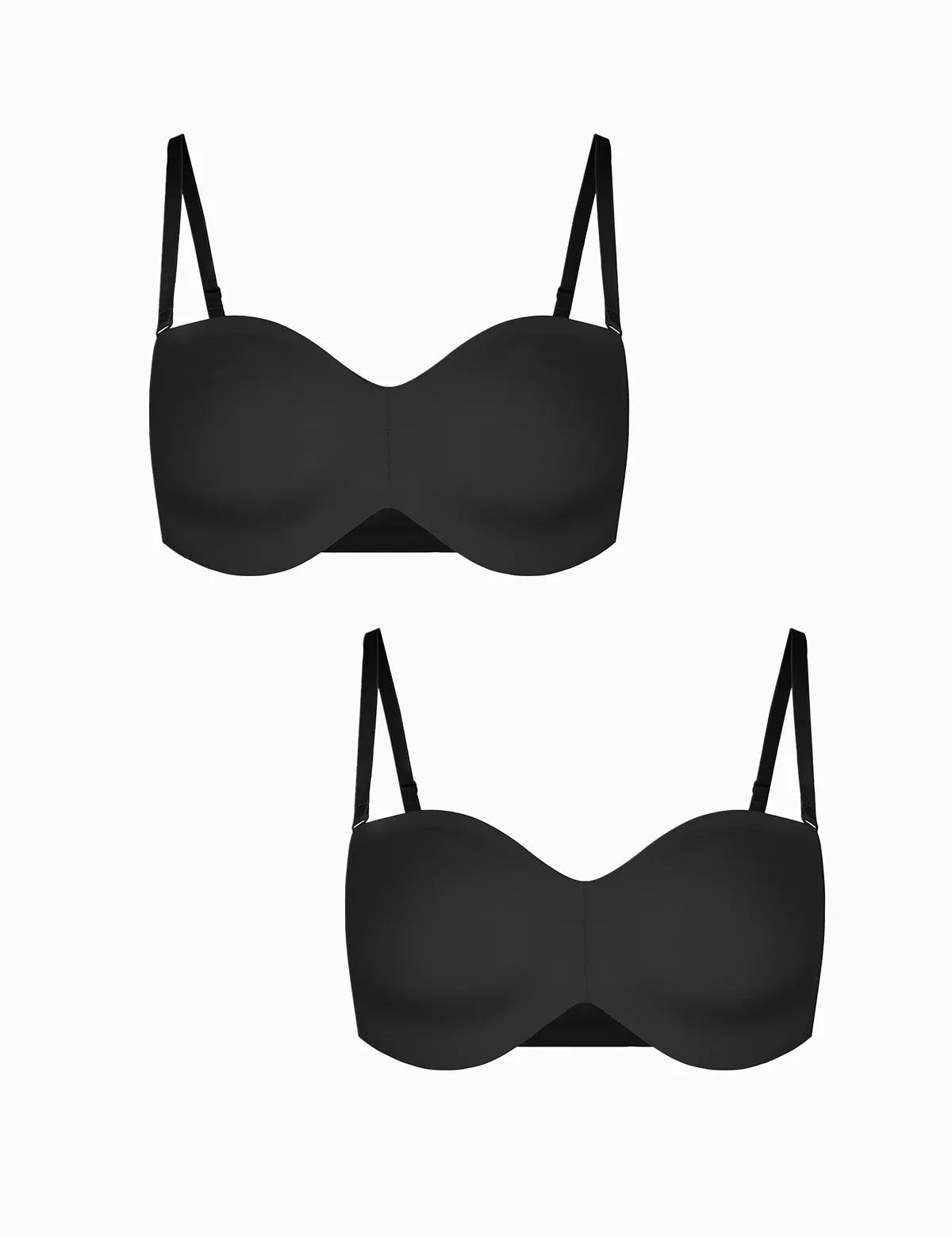  36C NY240016 Seamless Push-Up Shapewear Bra with Removable Straps