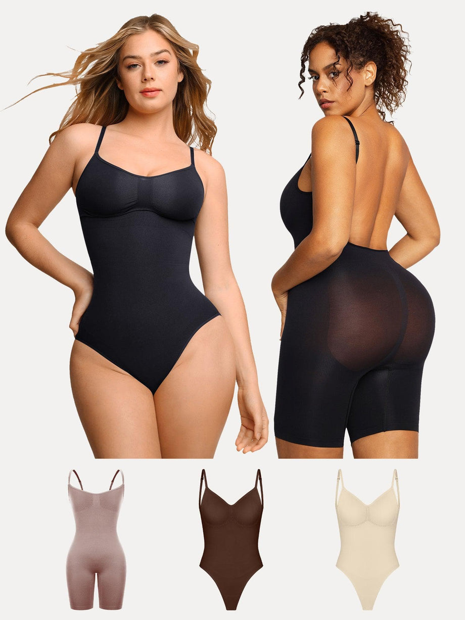 Shapewear Bodysuit For Women Tummy Control Sports Jumpsuit Lifting Backless  Fitness Wear Elastic Tight Belly Control Yoga Body Shaping Underwear Body  Shapewear Slimmer Body Shaper Blue M 