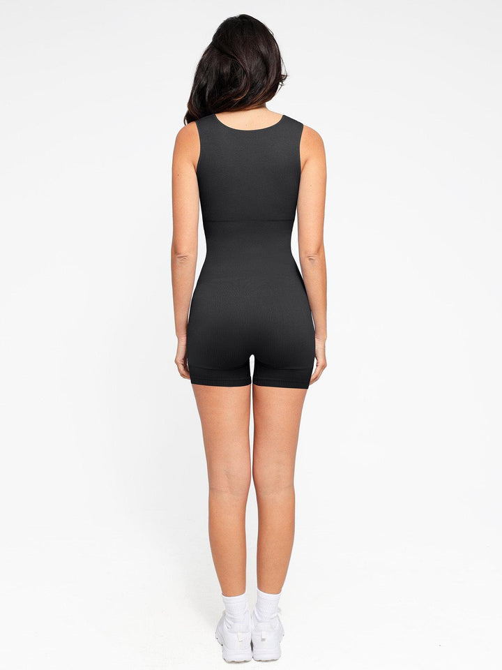 Popilush? Sweetheart Neck One Piece Shapewear Romper