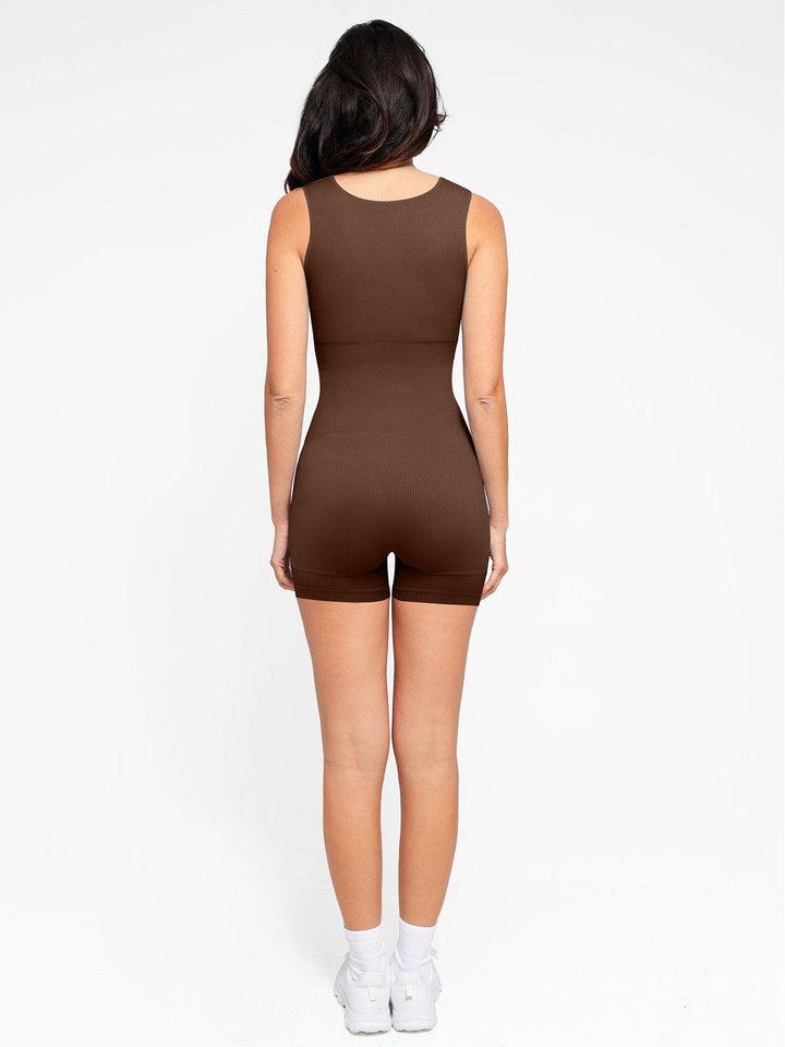 Popilush® Sweetheart Neck One Piece Shapewear Romper