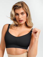 Popilush? NY230016  Seamless Wide-Strap Wire-Free Bra