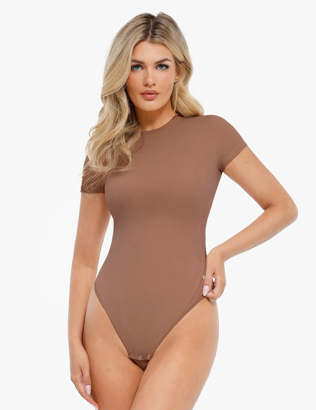  S Shapewear Cloudsense Short Sleeve Crew-Neck Bodysuit