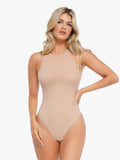 Popilush® Skin / S Shapewear Cloudsense Sleeveless Cutaway Round Neck Bodysuit