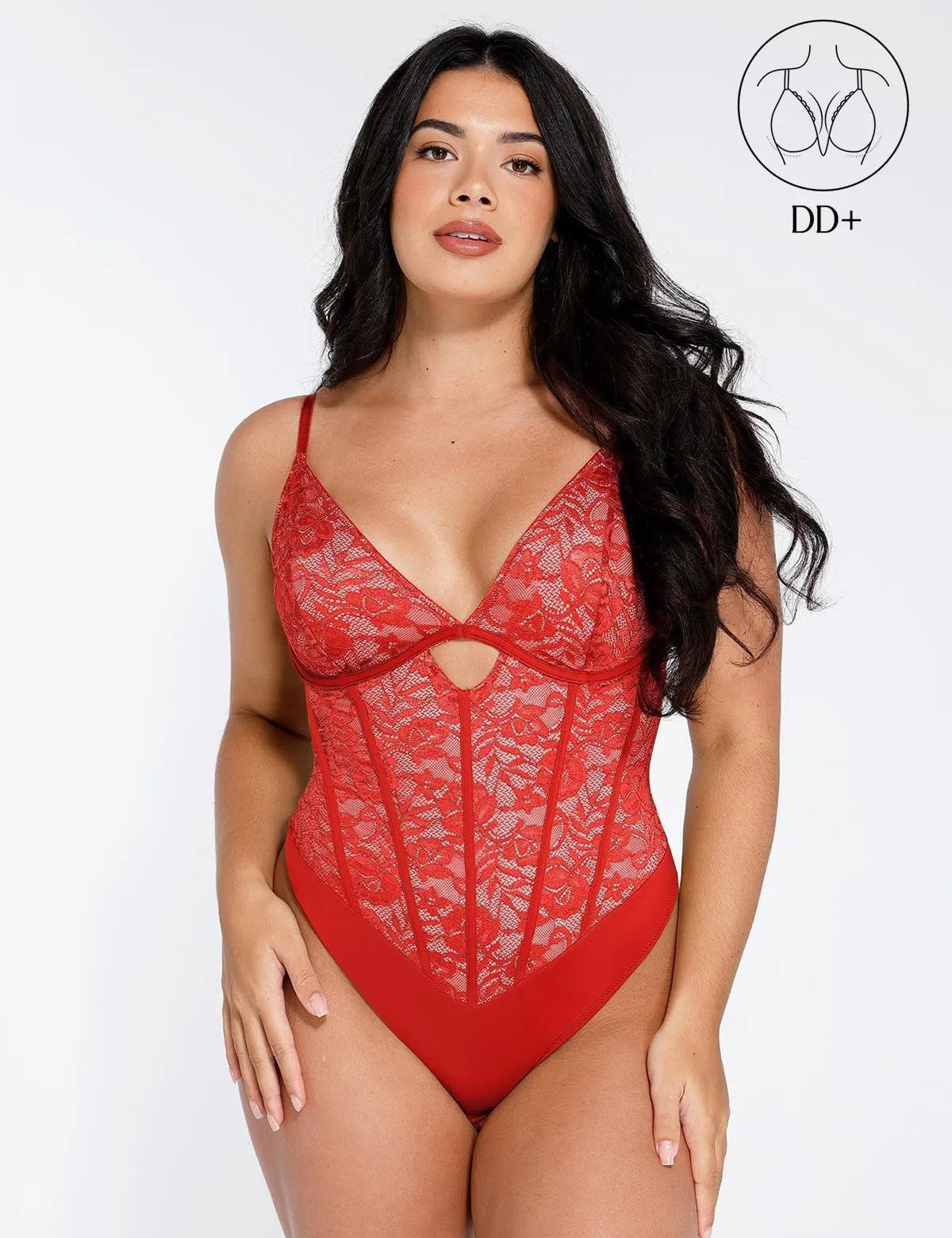  XS The Shapewear Bodysuit Cutout Sculpting Lace