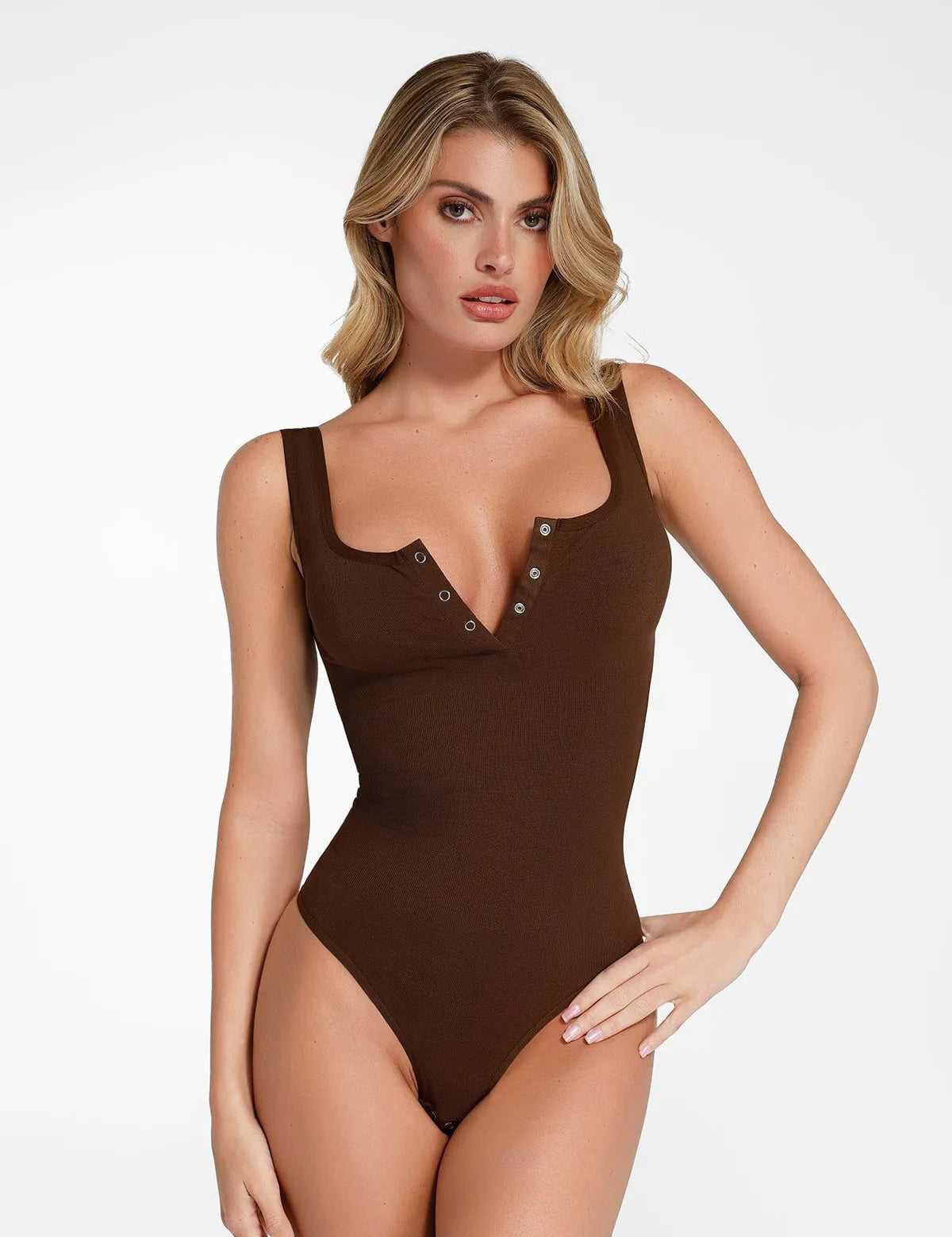 S The Shapewear Bodysuit Seamless Modal Square Neck