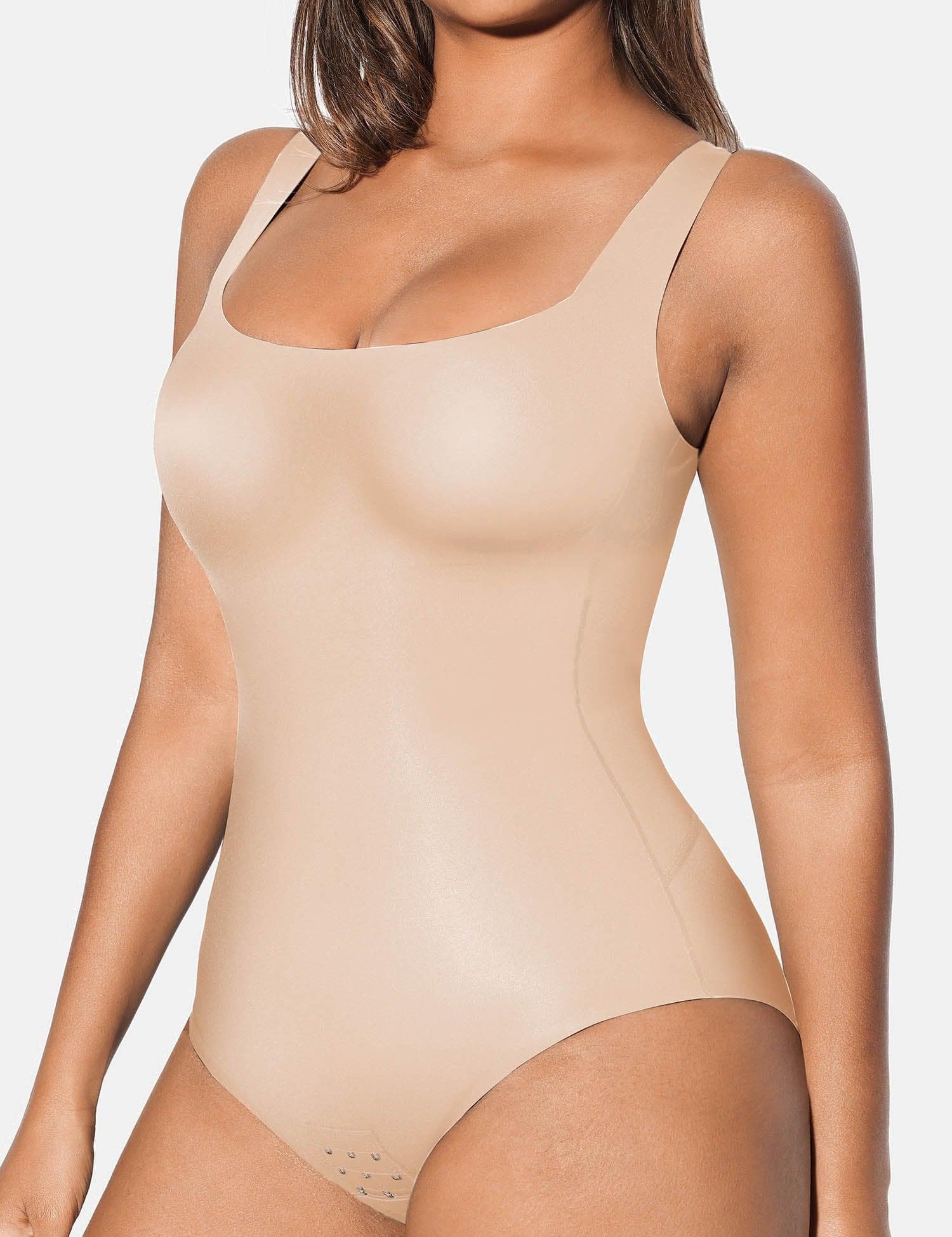 Popilush® Sweetheart Neckline Tank Bodysuit