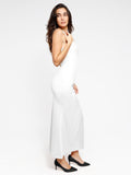 Popilush® Bodycon Shaping Slip Dress Summer The Shapewear Dress Ruched Slit Maxi