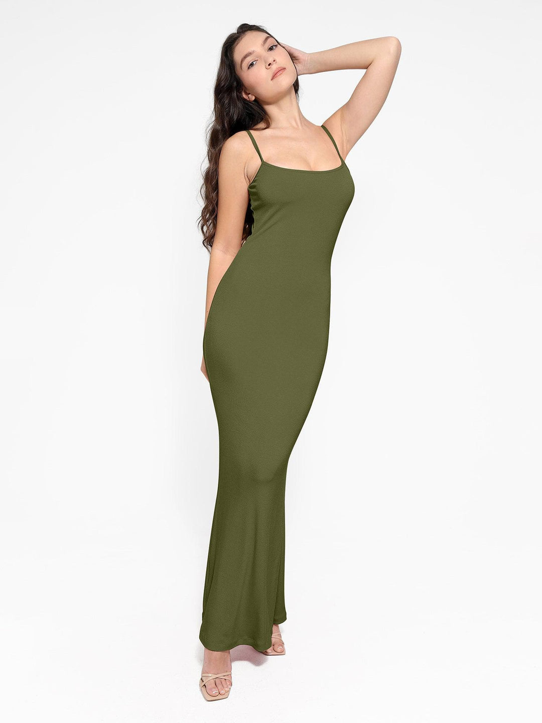 Popilush® Shaping Slip Dress The Shapewear Dress Slip Maxi