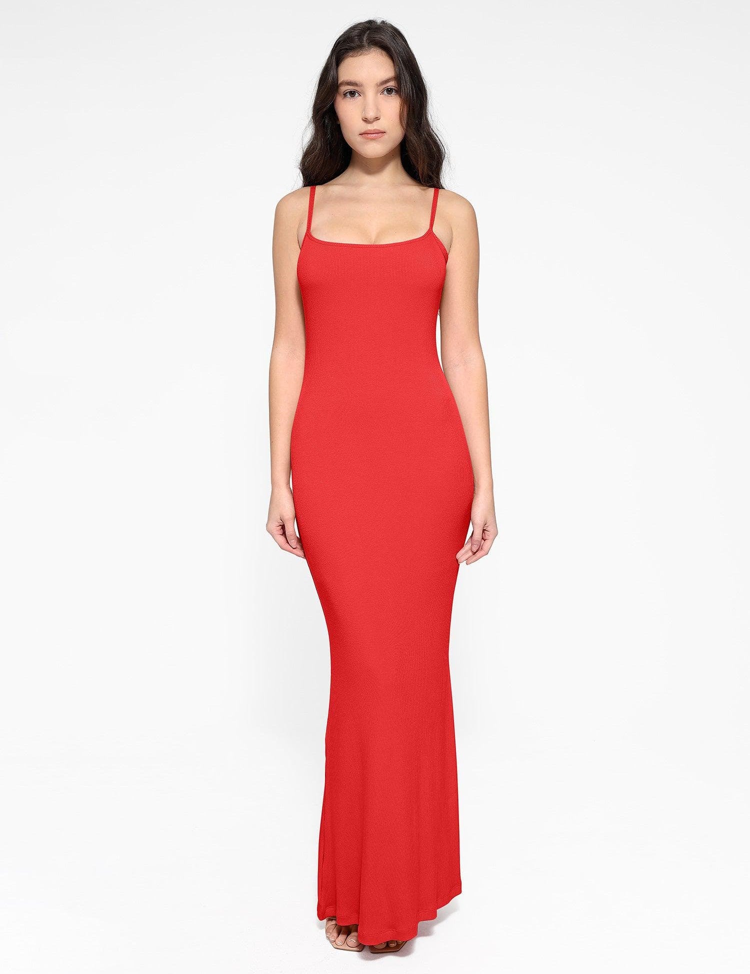  XS Built-In Shapewear Slip Maxi Lounge Dress