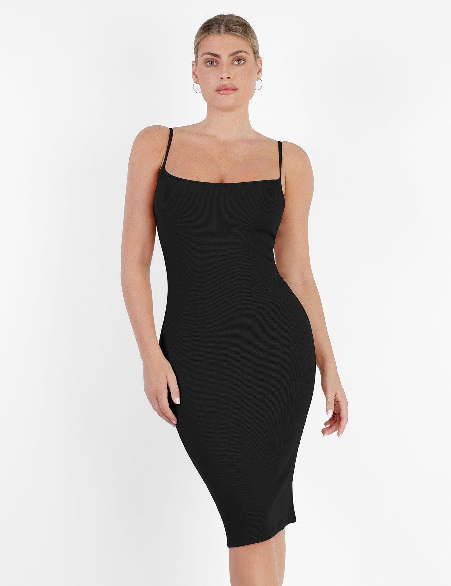 Popilush® Shaping Slip Dress The Shapewear Dress Slip Midi