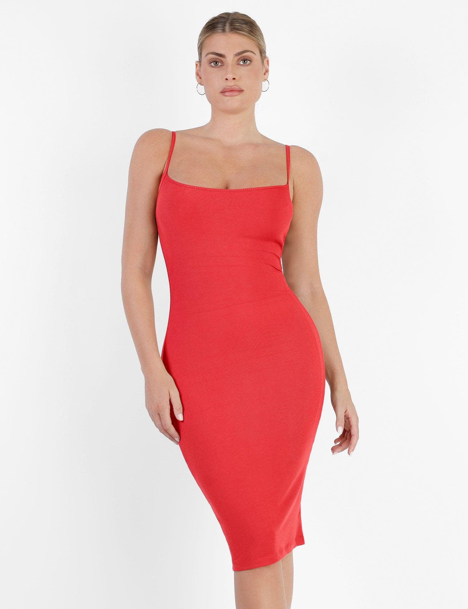 Popilush® Shaping Slip Dress The Shapewear Dress Slip Midi