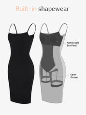 Popilush® Bodycon Dress Built-in Shapewear Modal Multi-style Dresses